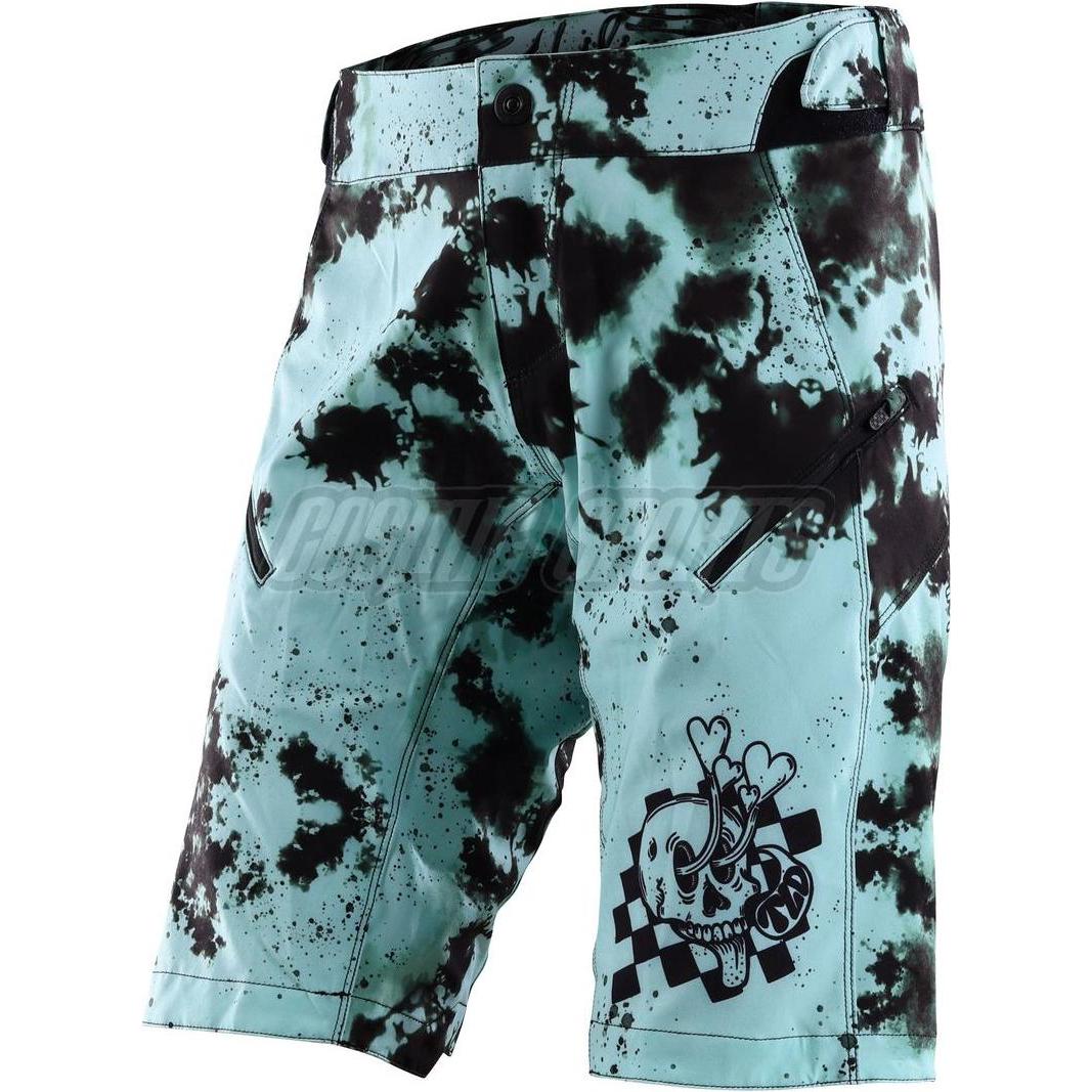 Thumbnail - Troy Lee Designs, Damen, Velohosen, Womens Lilium Short Shell, Micayla Gatto, mist, L (L), Schwarz, Grün, L