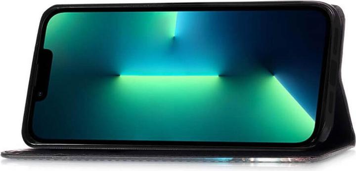 Actual product image Cover-Discount iPhone 15 Pro Max - Leather Case Cover Cat (Apple iPhone 15 Pro Max)