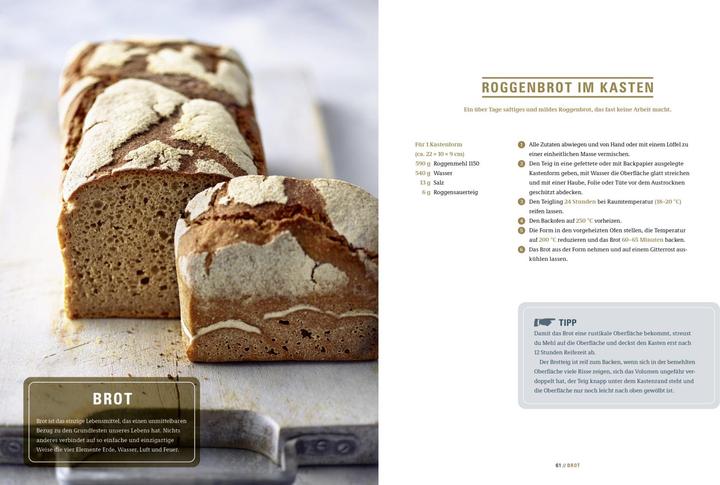 Immagine prodotto Brot backen in Perfektion mit Sauerteig (Tedesco, Lutz Geissler, 2017)