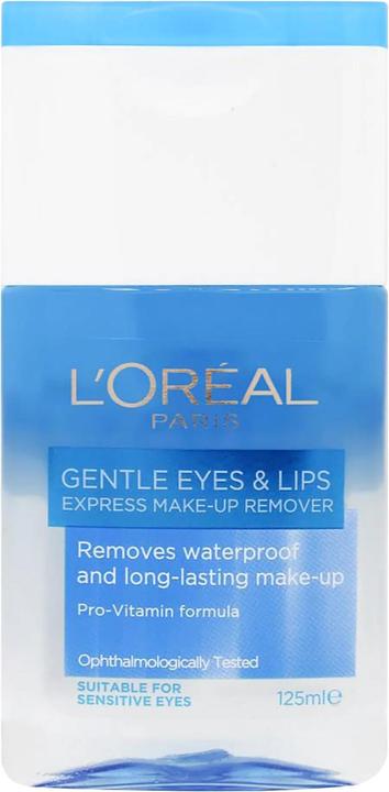 L'Oréal Paris Dermo-Expertise Gentle Lip And Eye Make-Up Remover (Make-Up Entferner, 125 ml)