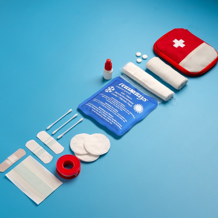 Actual product image Relaxdays 8x cooling pad (8 x, 100 g)