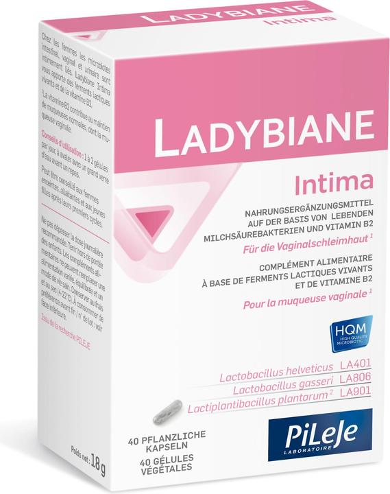 Actual product image Ladybiane Intima Kaps (40 Piece, Capsules, 35 g)