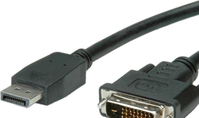 Value Displayport Cable, Dp-Dvi (3 m)