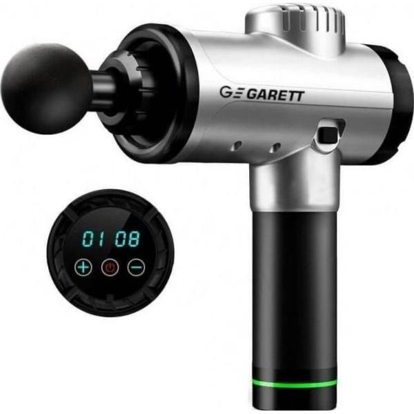 Thumbnail - Garett, Massagepistole, Electronics Masażer ręczny Beauty Powerful srebrny