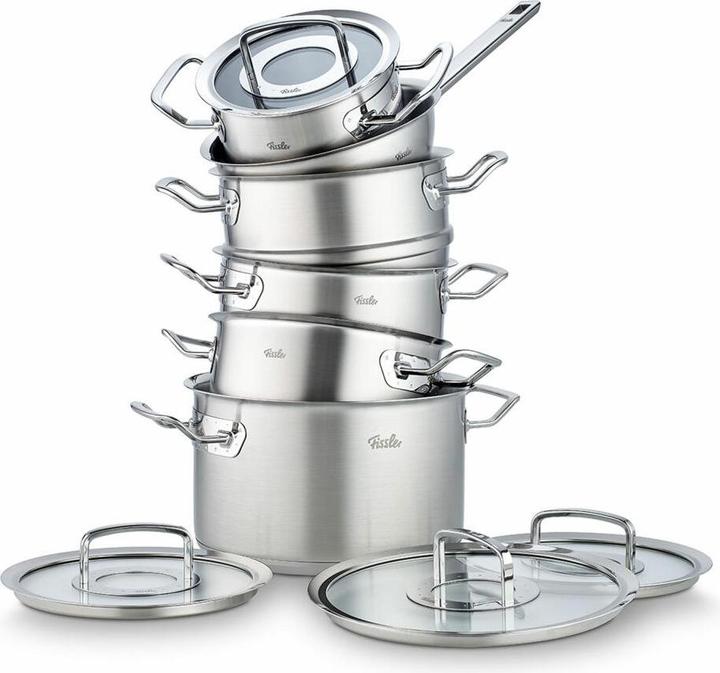 Actual product image Fissler Original-Profi Collection (Pan set + pot set, Stainless steel)