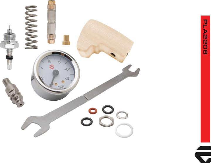 Actual product image Lelit Flow Control upgrade kit maple for MaraX