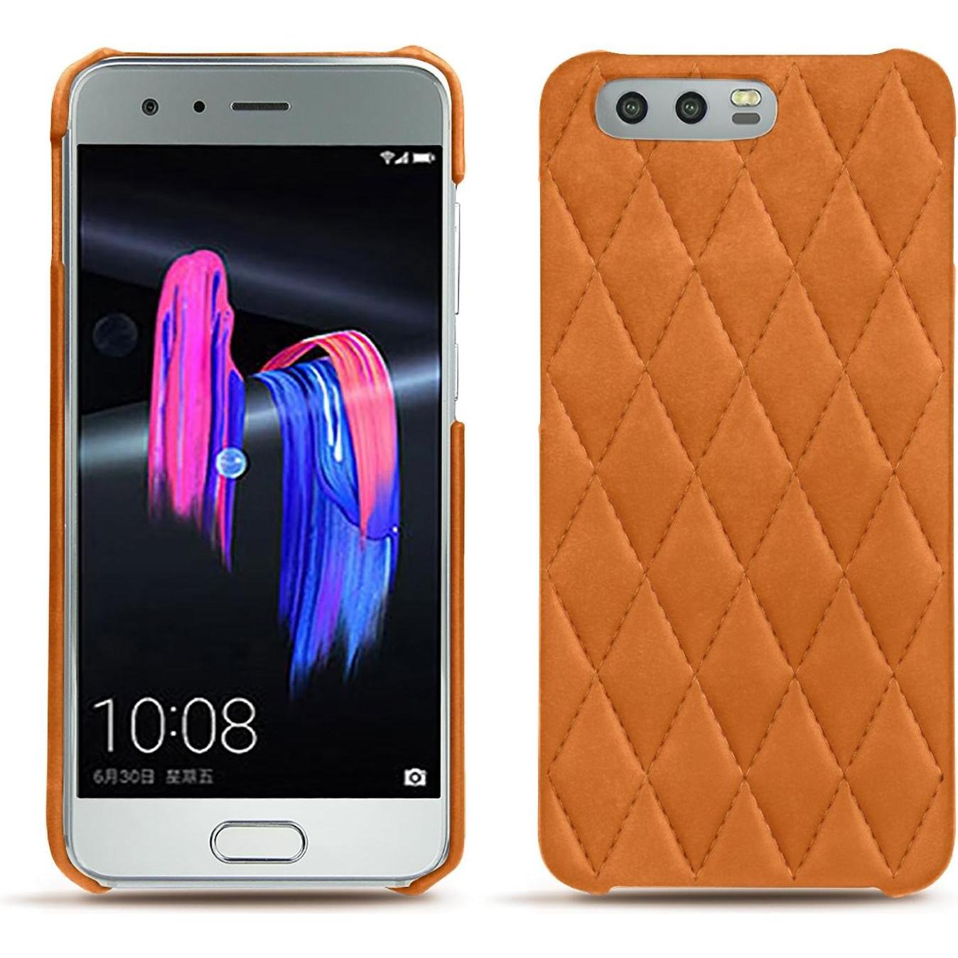 Noreve Lederschutzhülle (Honor 9), Smartphone Hülle, Orange
