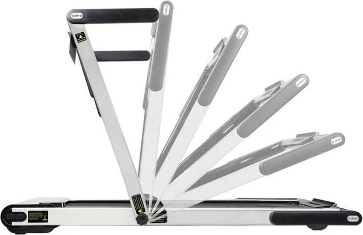 Produktbild HMS LOOP12 elektrisches Laufband 1-12 km/h grau