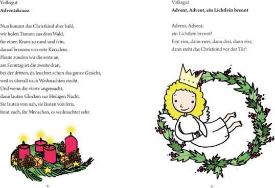 Produktbild Weihnachtsgedichte für Kinder (Deutsch, Lucie Göpfert, Maria Buchner, 2014)