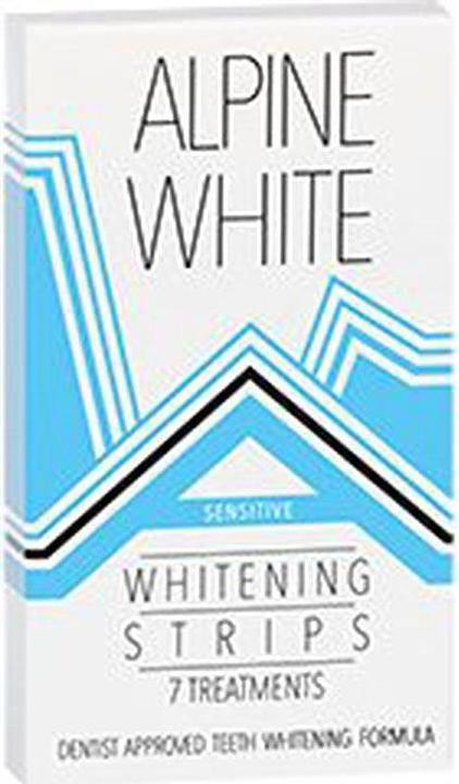 Actual product image Alpine White Whitening Sensitive (14 ml, Bleaching Strips)