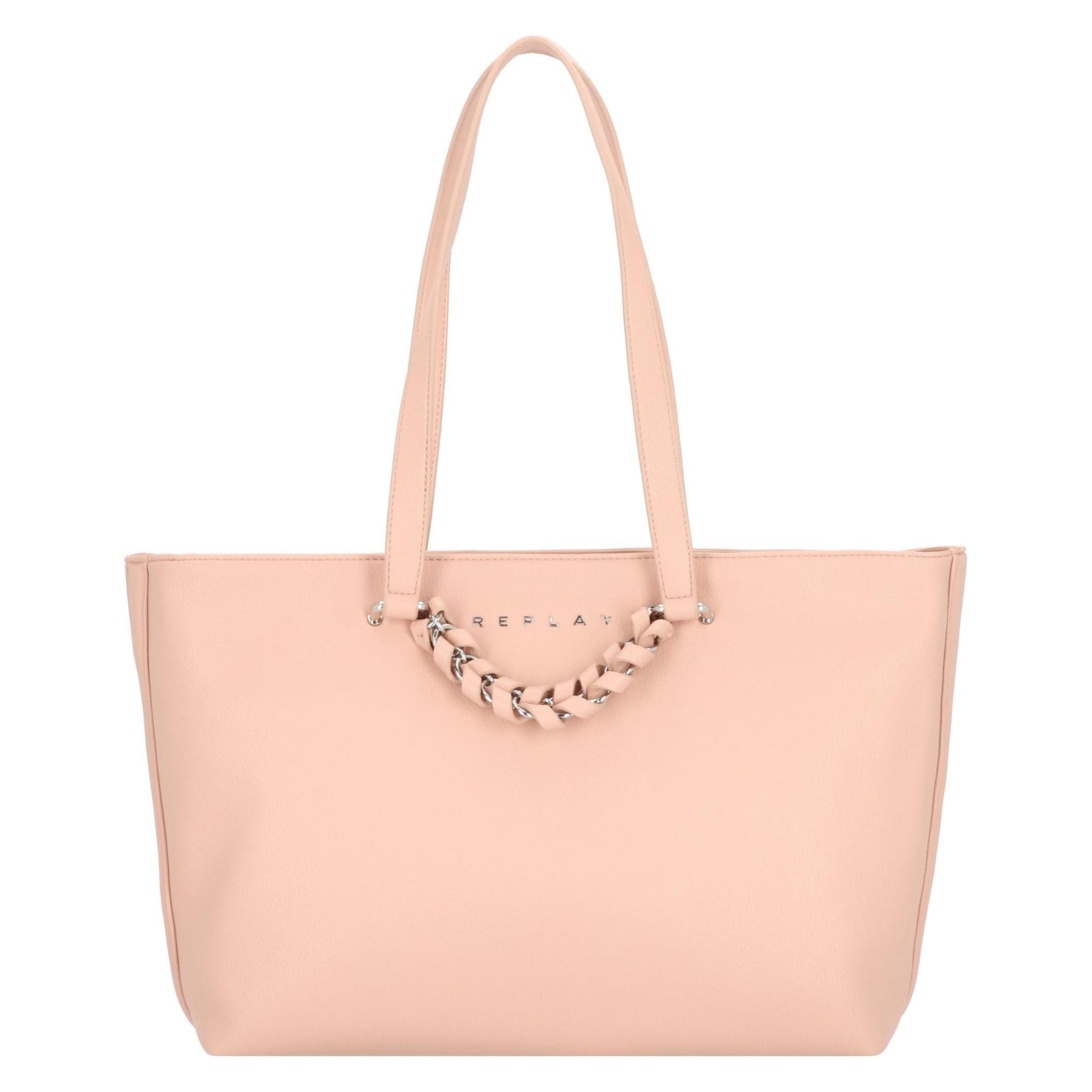 Replay, Tasche, Shopper Tasche 37 Cm, Beige