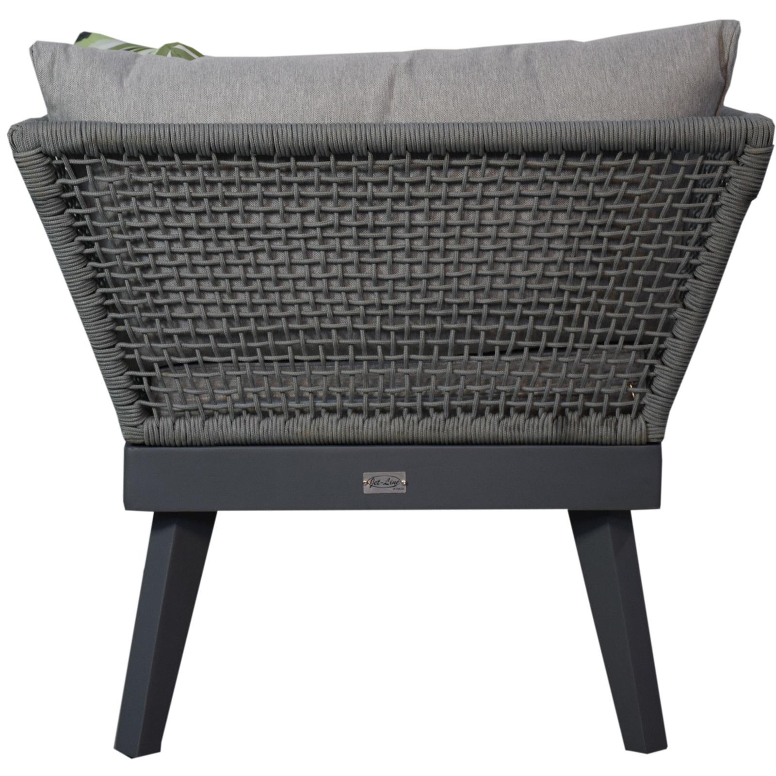 Thumbnail - Jet-Line, Gartenlounge, Sessel für Gartenset Cuba grau