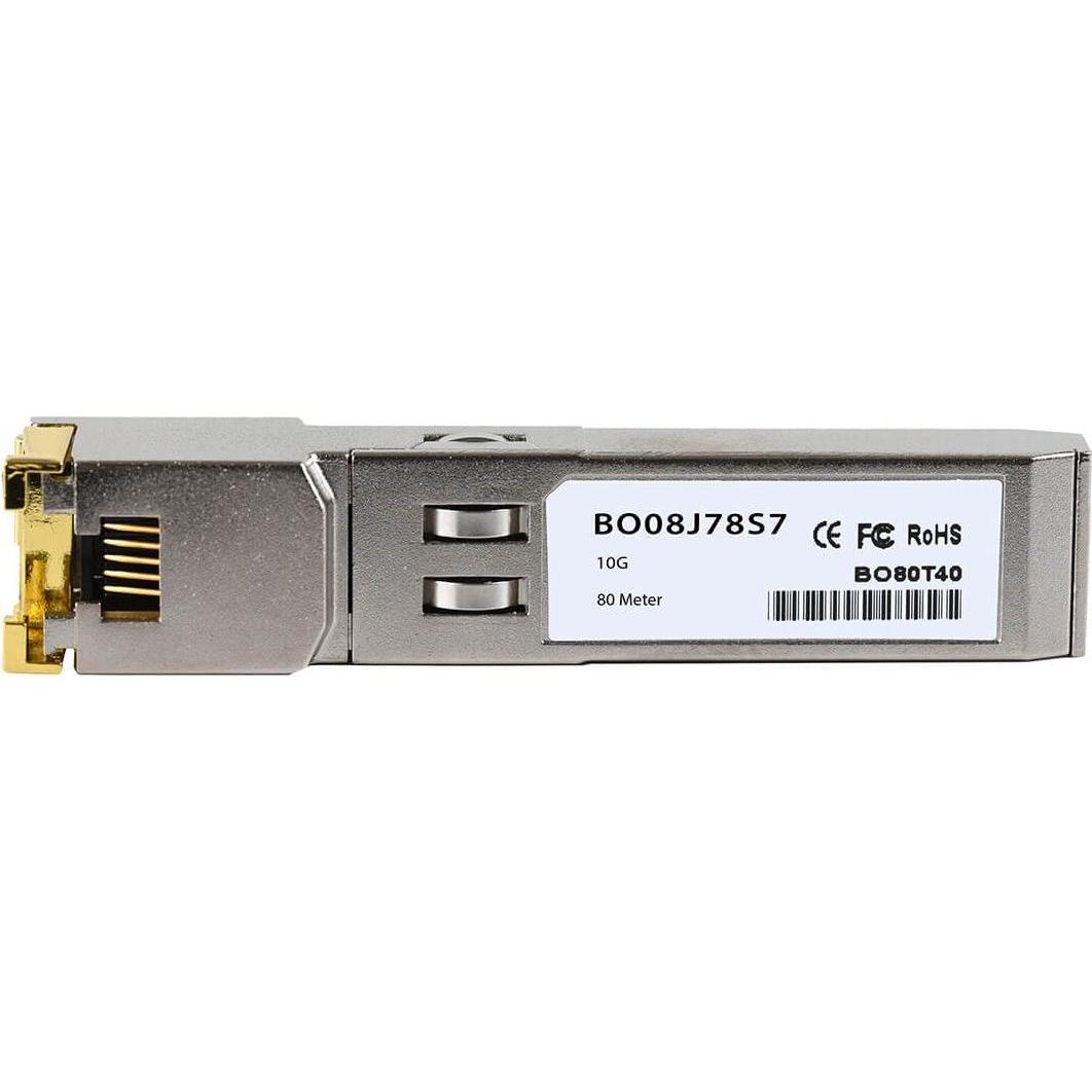 CBO Ubiquity Networks SFP-10G-RJ45-80M compatibile BlueOptics SFP+ BO08J78S7, Ricetrasmettitore