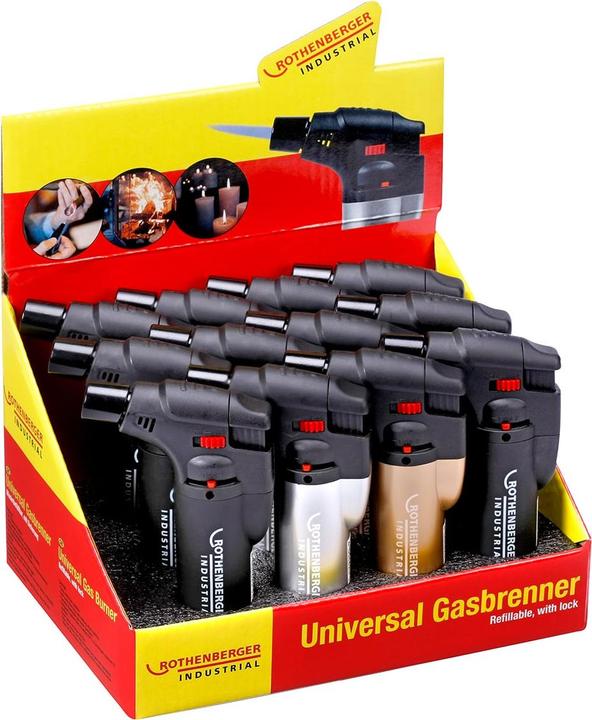 Actual product image Rothenberger Industrial 12x Universal Gasbrenner