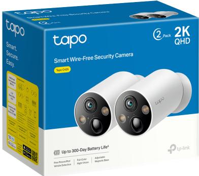 Image du produit TP-Link Tapo C425 (2-pack) (2560 x 1440 Pixels)