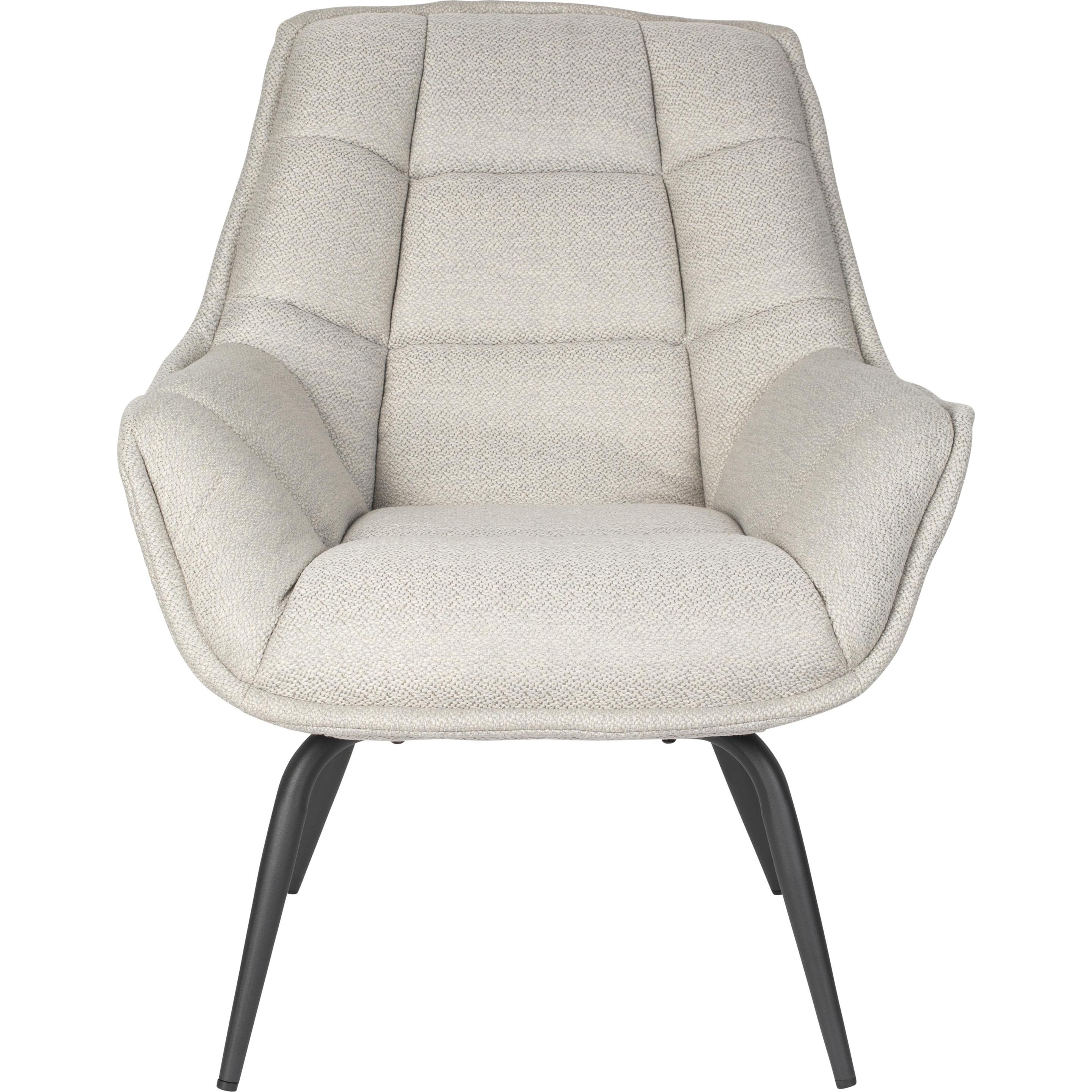 Thumbnail - Zuiver, Sessel, Lounge Chair Comfortable Thomas Grey