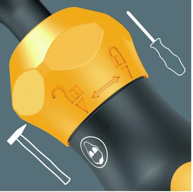 Actual product image Wera Kraftform Kompakt 900 Set 1 (Slotted screws)