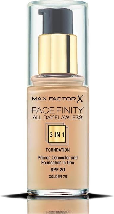 Produktbild Max Factor Facefinity Flawl 3In1 Fond de Teint 75 Golden (Golden)