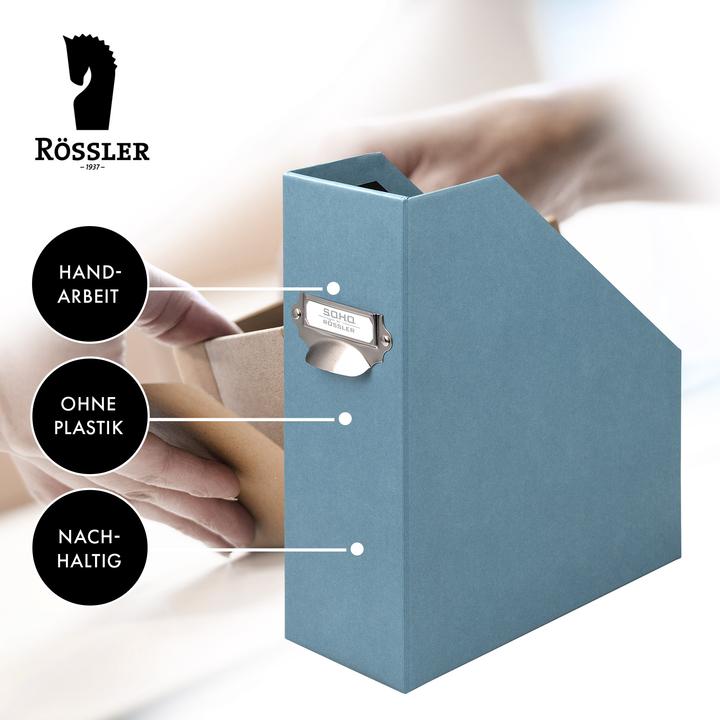 Image du produit Rössler Dossier du magazine S.O.H.O. Denim A4 Bleu (A4)