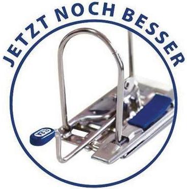 Thumbnail - Elba, Ordner, Ordner rado plast, Rückenbreite: 50 mm, blau DIN A4, Einband aussen/innen PVC, mit auswechsrem (A4, 50 mm,...