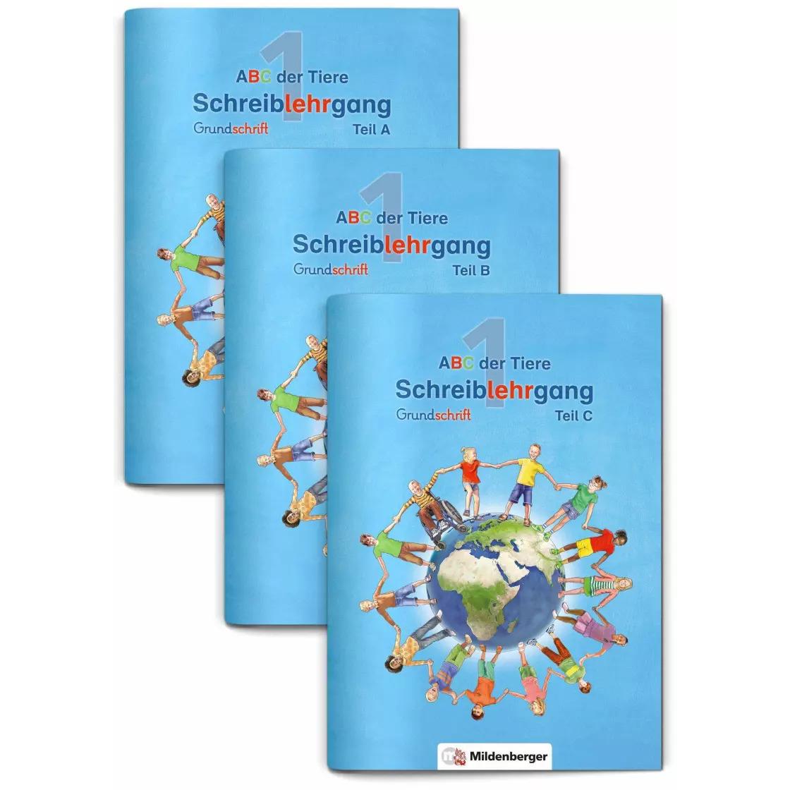 ABC der Tiere 1 - Schreiblehrgang Grundschrift, Teil A, B und C · Neubearbeitung, Schulbücher von Klaus Kuhn, Kerstin Mr...
