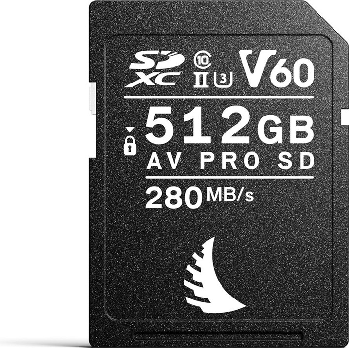 Image du produit Angelbird AV PRO V60 (512 Go, SDXC, U3, UHS-II)