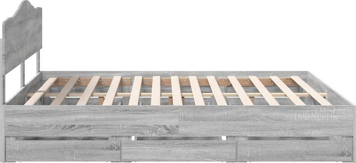 Actual product image vidaXL Modernes Bett (180 x 200 cm)