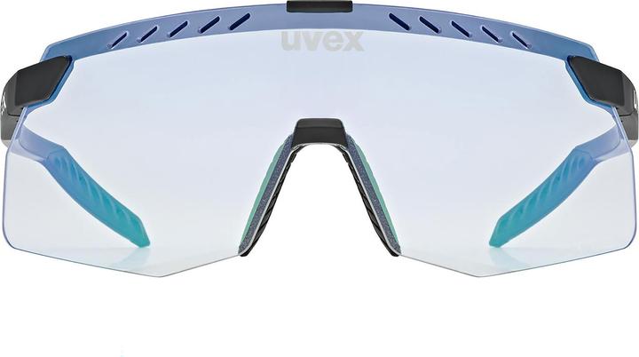 Image du produit Uvex Sports pace stage small V (black matt (bleu), variomatic mirror blue)
