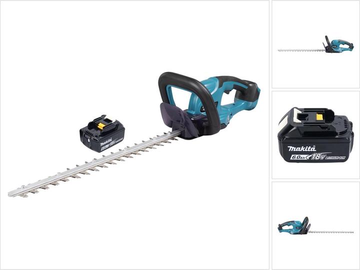 Produktbild Makita DUH 507 G Akku Heckenschere 18 V 50 cm + 1x Akku 6,0 Ah - ohne Ladegerät (Akkubetrieb)