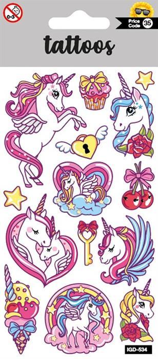 Immagine prodotto Card Group Tatuaggio Unicorno