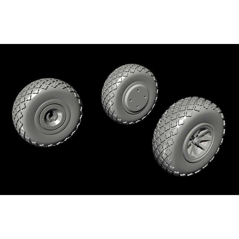 CMK P-40 Wheels-Cross Tread f.Special Hobby