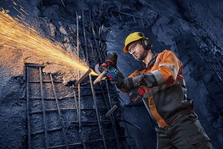 Actual product image Bosch Professional Bosch Akku-Winkelschleifer mit X-LOCK EXWX18V-15S (125 mm)