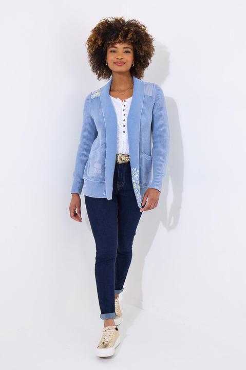 Produktbild Joe Browns Floral Patchwork Ribbed Cardigan (S)