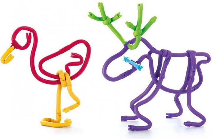 Image du produit Clics Recharge de Spaghetteez pour bâtonnets de construction flexibles, 200 dlg.