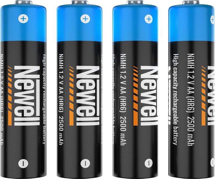 Produktbild Newell Rechargeable NiMH AA 2500 x4 (4 Stk., AA, 2500 mAh)
