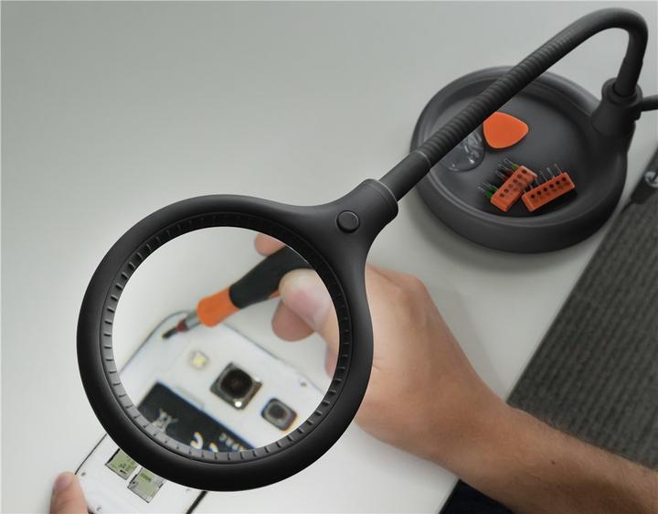 Actual product image Goobay Stand/clamp magnifier light (480 lm)