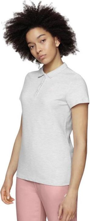 Actual product image 4F Koszulka damska biały melanż NOSH4 TSD007 10M (XXL)