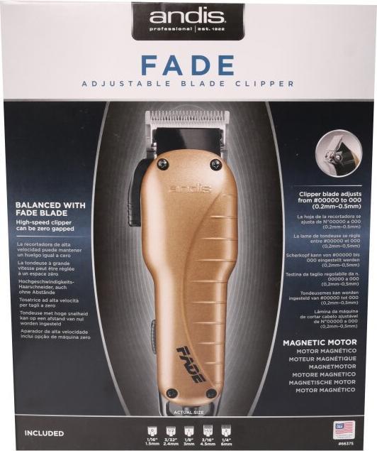 Produktbild Comair HSM Clipper Fade Gold Haarschneidemaschine