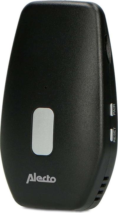 Actual product image Alecto WLAN doorbell with camera, black (Wi-Fi)