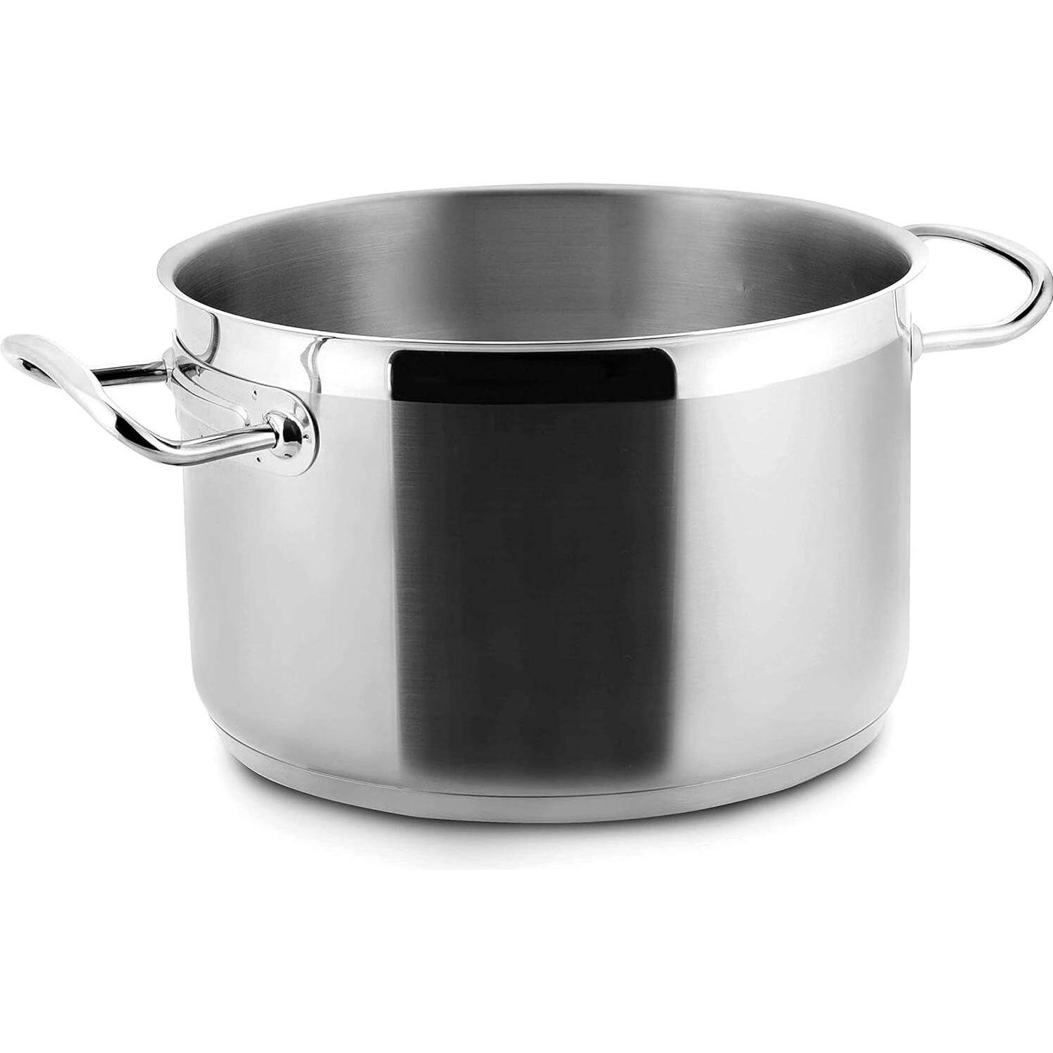 Geëmailleerd gietijzeren hoge steelpan - 28900