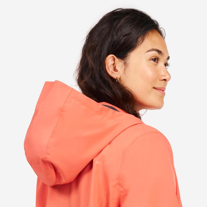 Produktbild Tribord Women’s long waterproof raincoat - Sailing 500 brick (3XL)