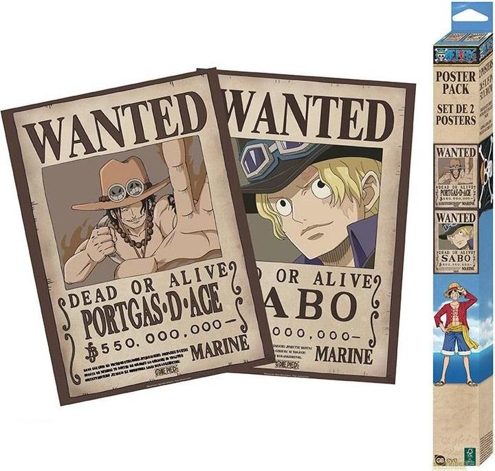 Immagine prodotto ABYstyle One Piece - Cercasi Sabo e Ace (52 x 38 cm)