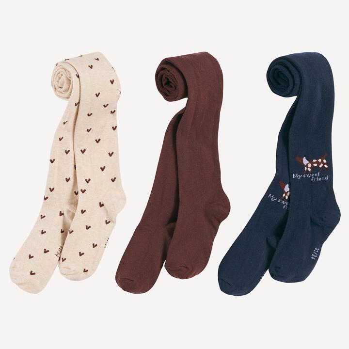 Produktbild La Redoute Collections 3er-Pack gemusterte Strumpfhosen
