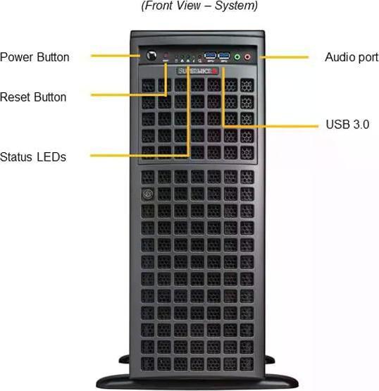 Produktbild Supermicro SuperWorkstation 540A-TR