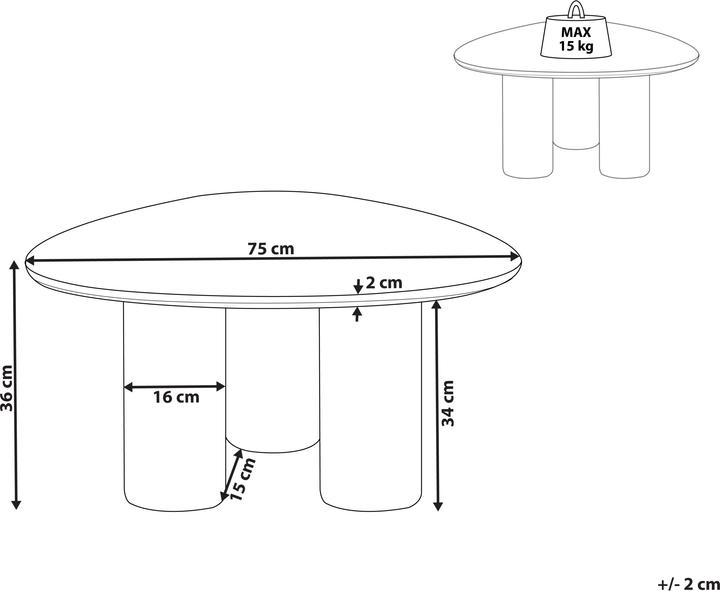 Image du produit Beliani Dacoma
