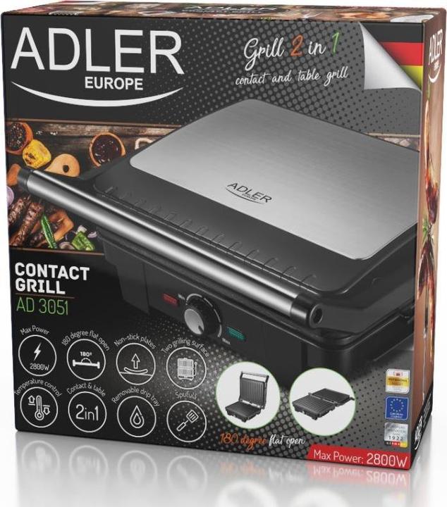 Actual product image Adler AD 3051 contact grill