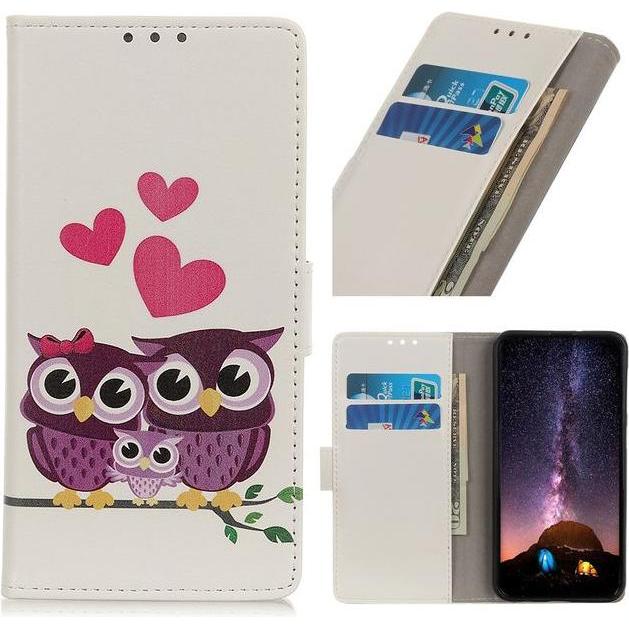 Thumbnail - MU Style Leder Bookcover Image II Series (Honor 20 Lite), Smartphone Hülle, Mehrfarbig