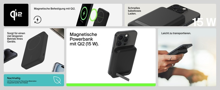 Produktbild Belkin BoostCharge Pro (8000 mAh, 20 W, 30.80 Wh)
