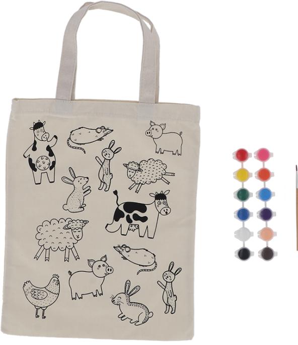Produktbild Esschert Design Ausmaltasche "Bauernhof"