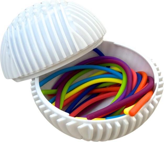 Produktbild Alldoro Fidget Sensorik Ball (inkl. 16 felxiblien Silikon-Schnüren)